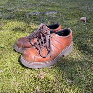 Dr. Martens Brown Leather Oxfords